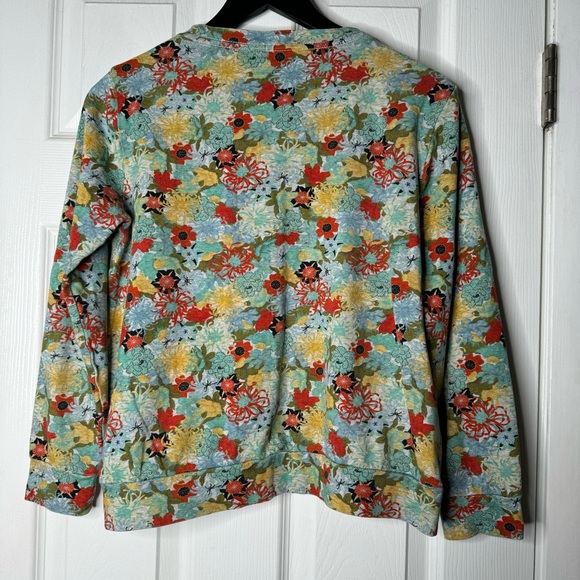 The kit sweatshirt style floral top Small - Picture 2 of 3